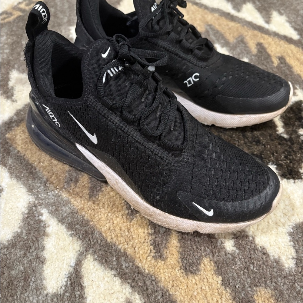Nike Air Max 270 Black and White Sneakers
